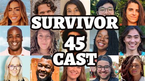 is sean on survivor gay|'Survivor 45' cast revealed .